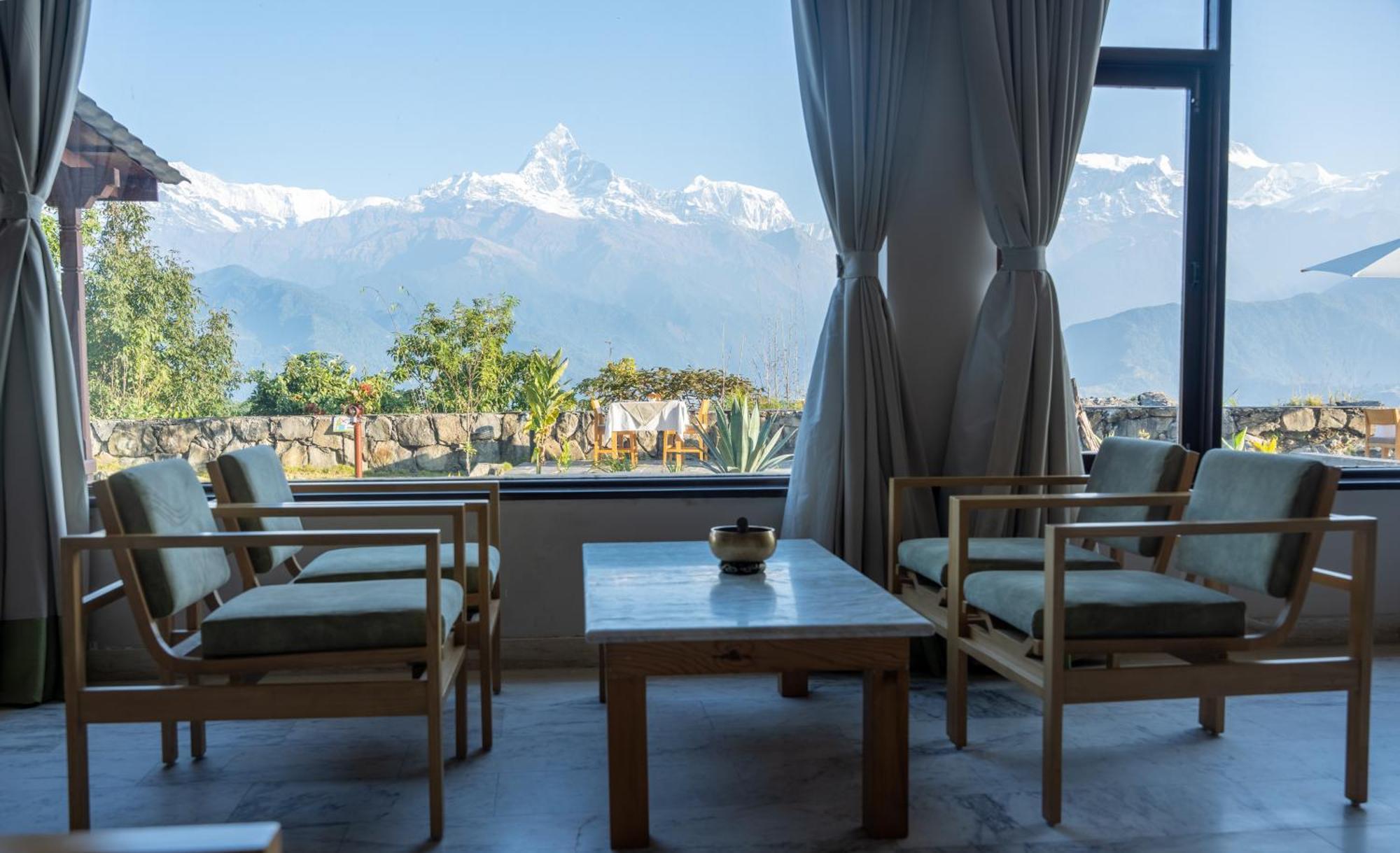 Hotel Annapurna View Sarangkot Покхара Экстерьер фото