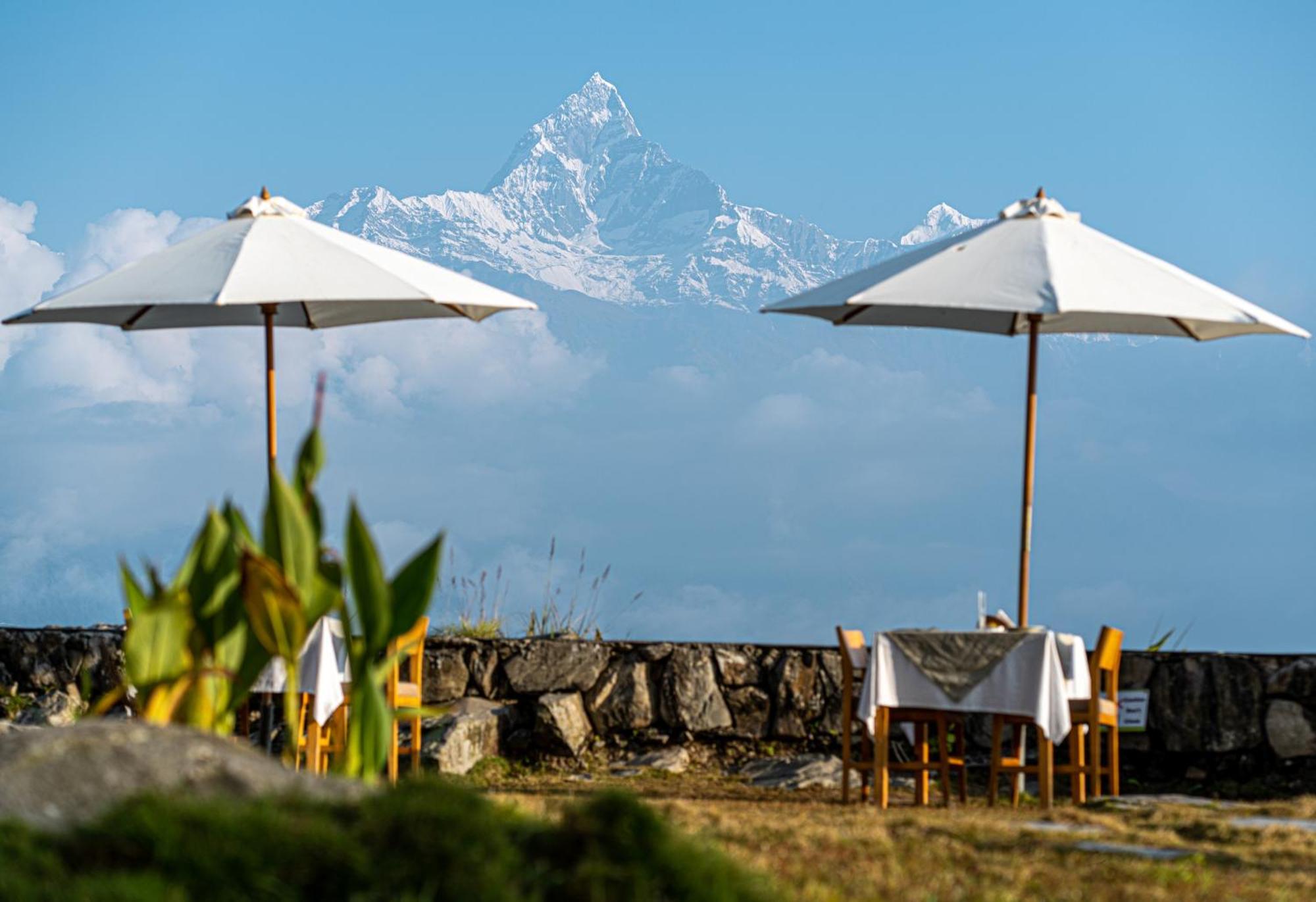Hotel Annapurna View Sarangkot Покхара Экстерьер фото