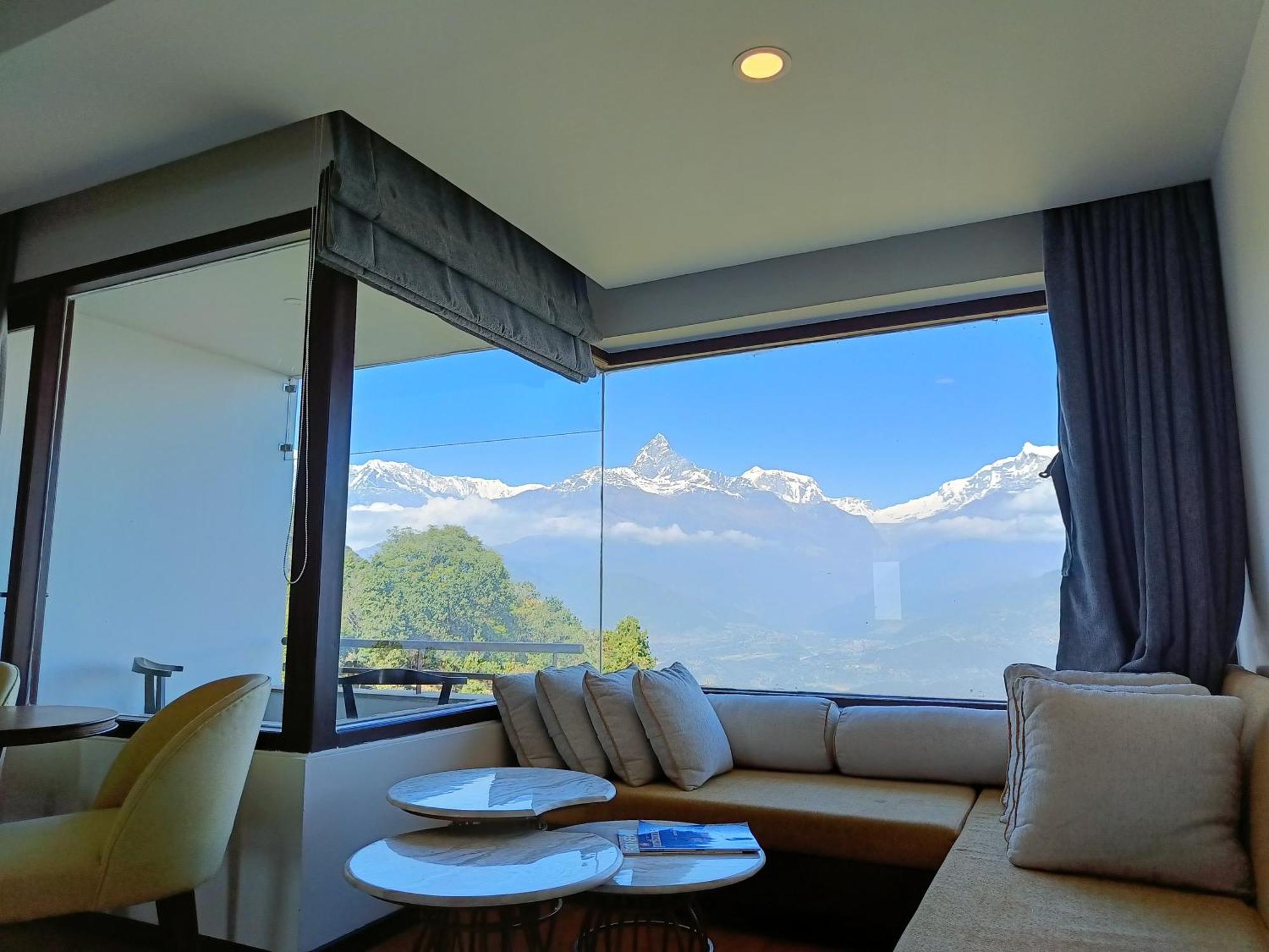 Hotel Annapurna View Sarangkot Покхара Экстерьер фото