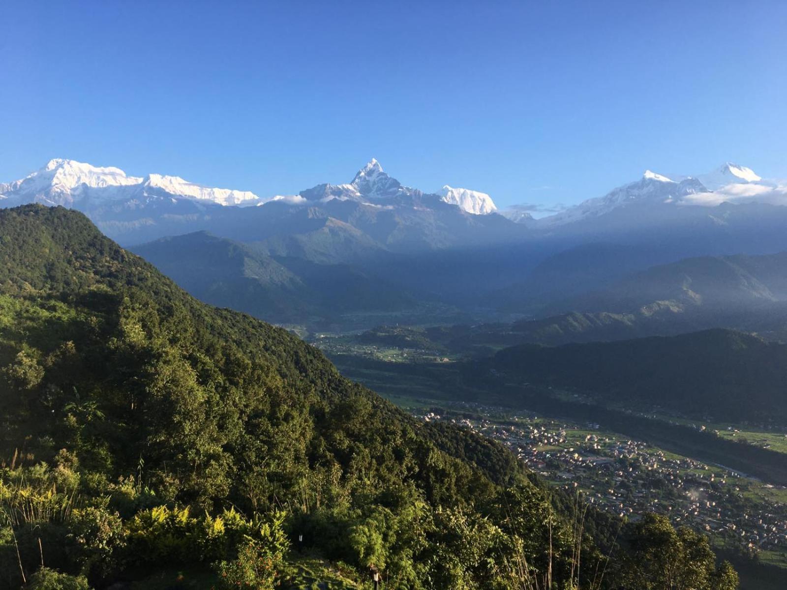 Hotel Annapurna View Sarangkot Покхара Экстерьер фото