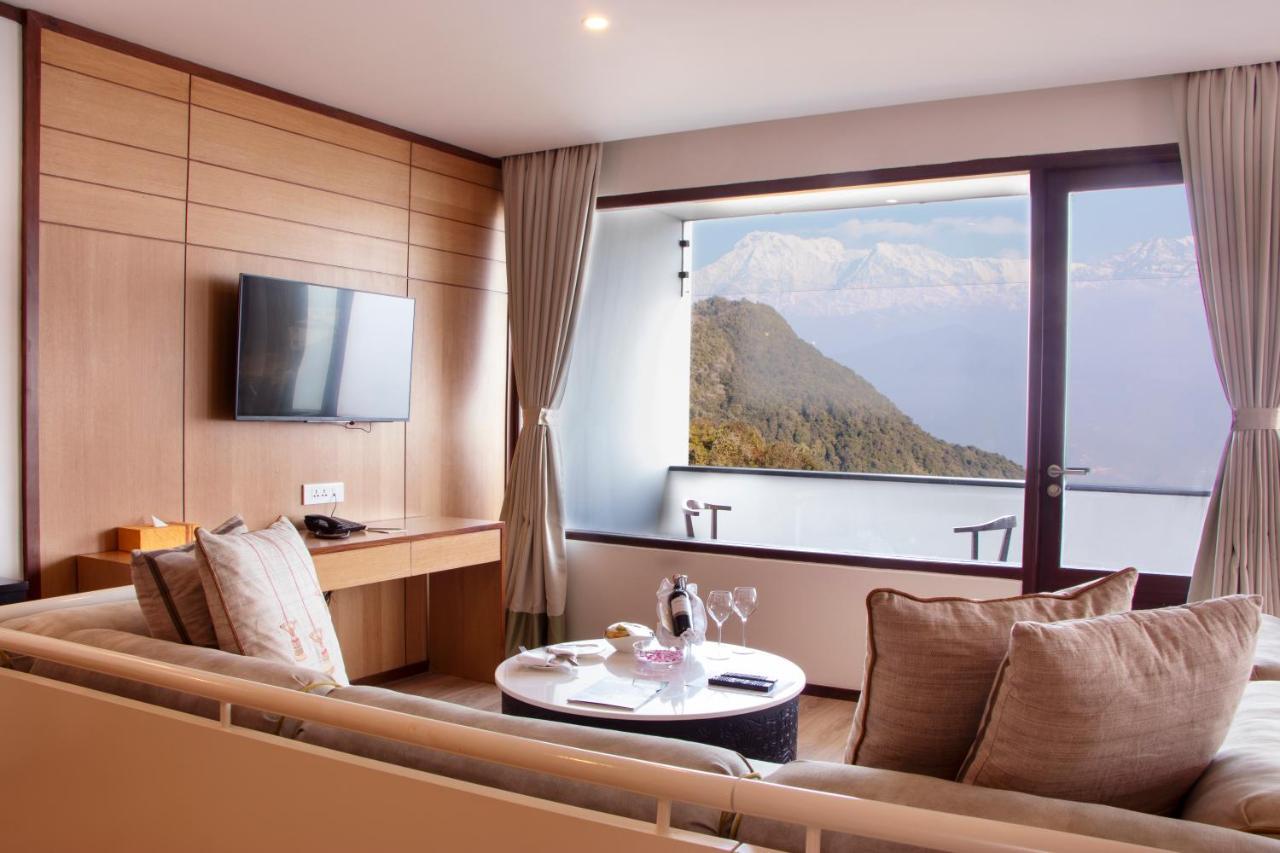 Hotel Annapurna View Sarangkot Покхара Экстерьер фото