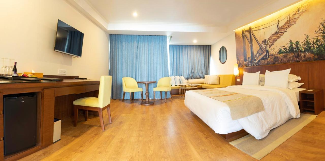 Hotel Annapurna View Sarangkot Покхара Экстерьер фото