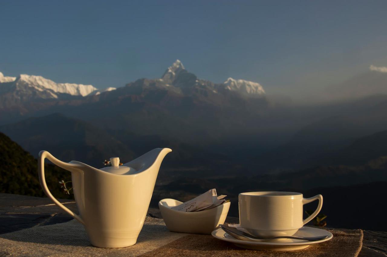 Hotel Annapurna View Sarangkot Покхара Экстерьер фото
